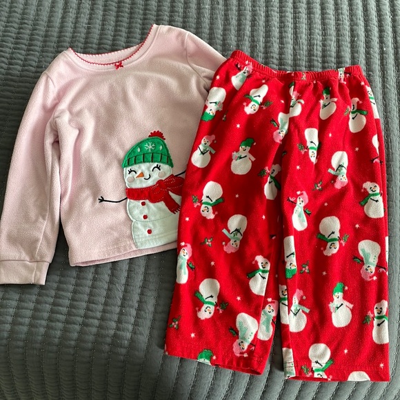 Carter's Other - Carters 3T girls winter pajama set